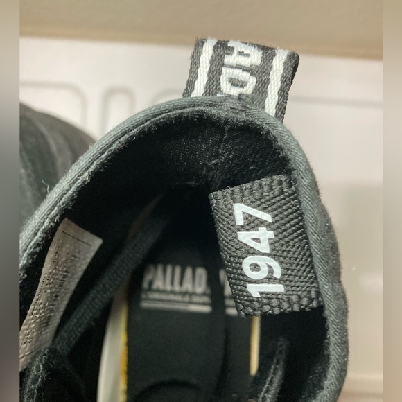 Palladium Black Women's Combat Boots - Picture 8 of 12